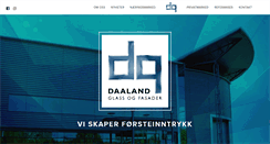 Desktop Screenshot of daaland.no
